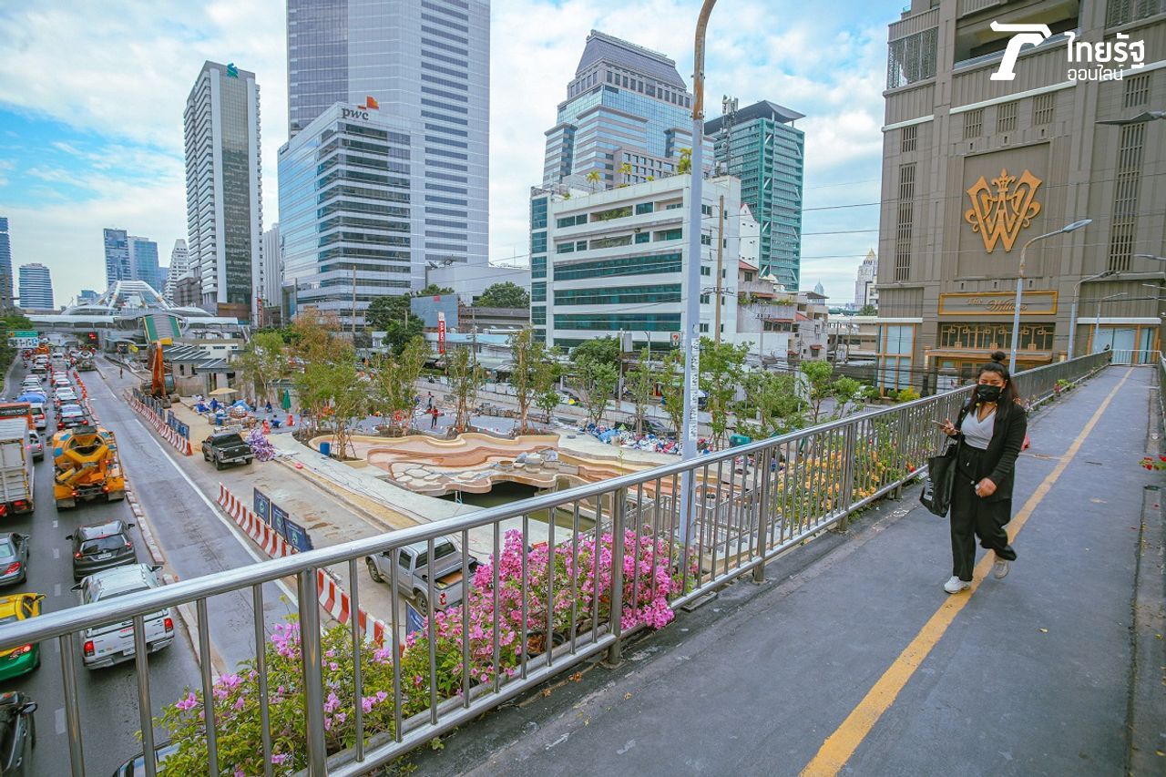 ความคืบหน้าของโครงการสวนสาธารณะคลองช่องนนทรี