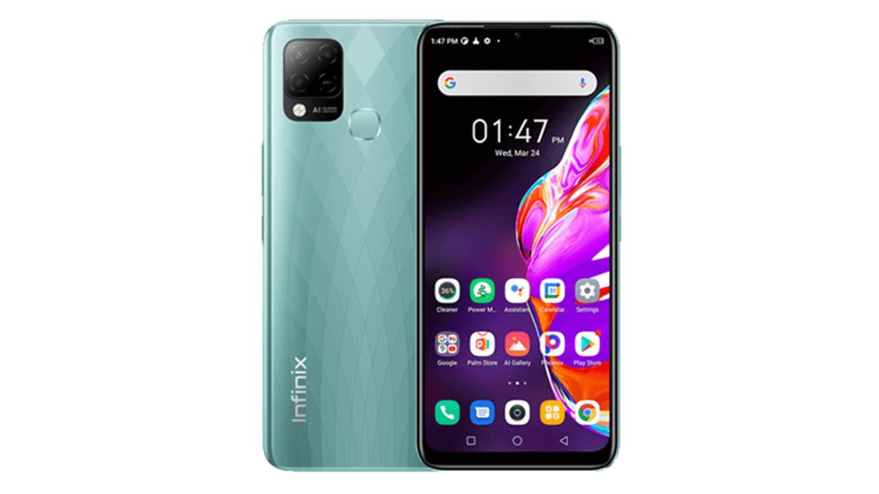 โทรศัพท์ราคาไม่เกิน 5000 : Infinix HOT 10S
