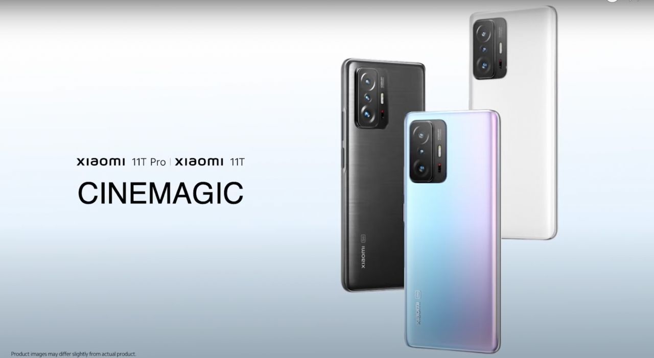 Xiaomi 11T Pro และ Xiaomi 11T มีด้วยกัน 3 สี