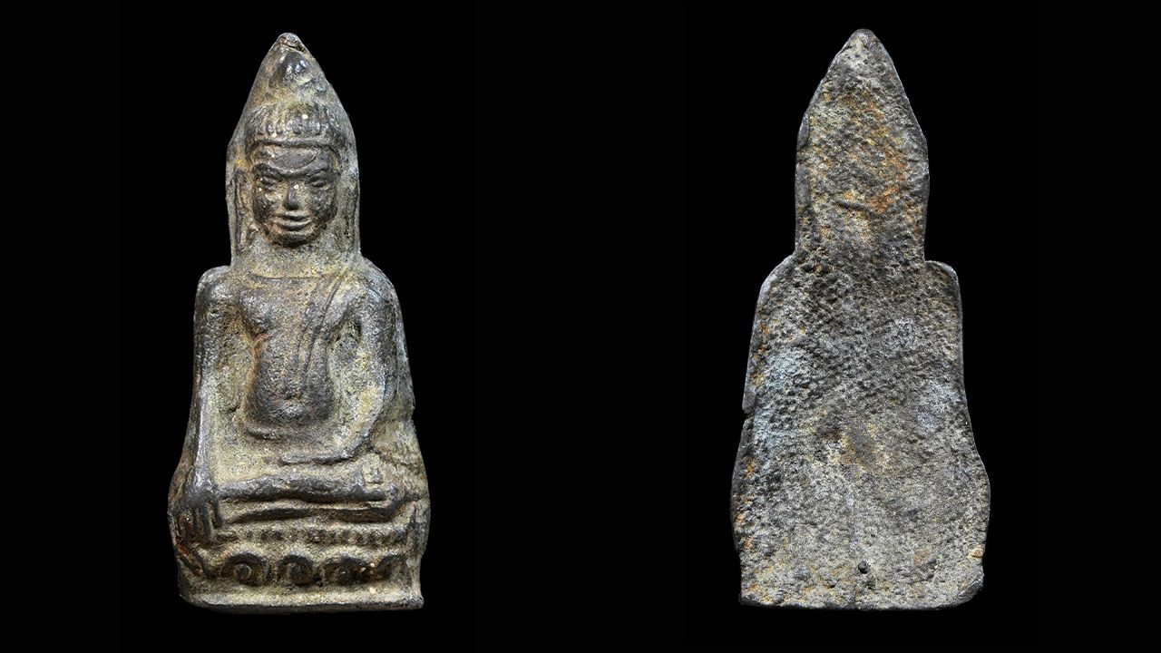 พระหูยาน หน้ายักษ์พิมพ์ใหญ่ กรุวัดพระศรีรัตน มหาธาตุ ลพบุรี ของแมน ศรีสมบูรณ์.