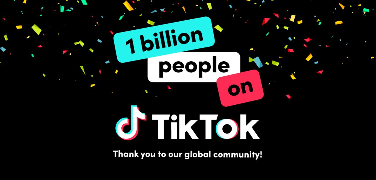 TikTok ฉลอง 1 พันล้านคน
