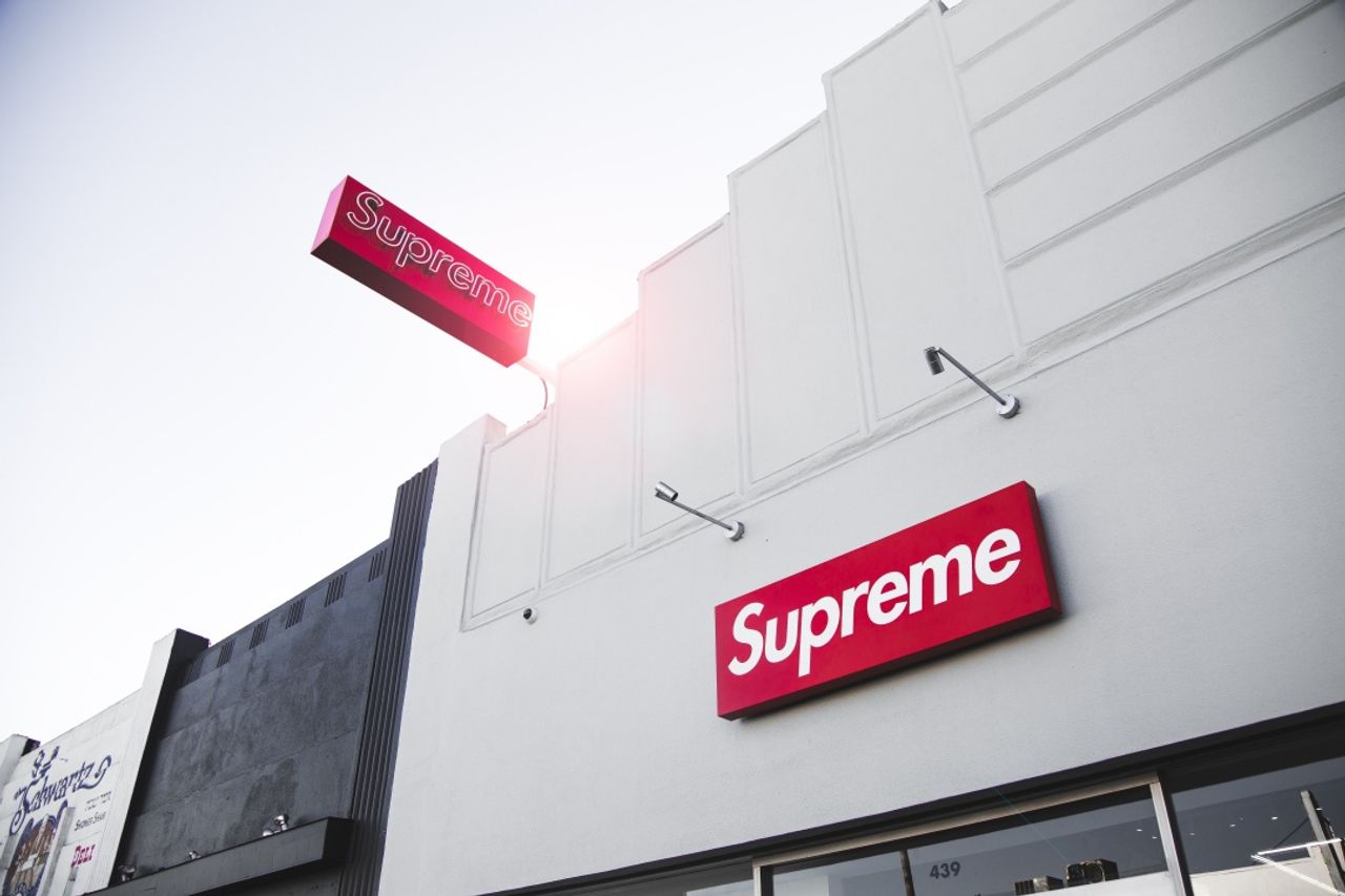 ร้าน Supreme ในแอลเอ