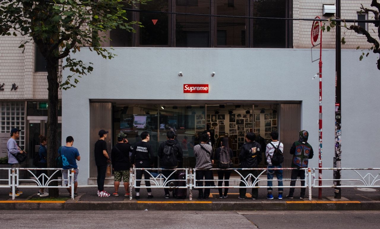 ร้าน Supreme เป็นสถานที่สำคัญของโลกแฟชั่น