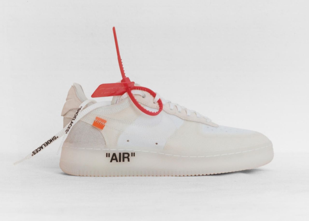 The Ten: Nike Air Force 1 x Virgil Abloh