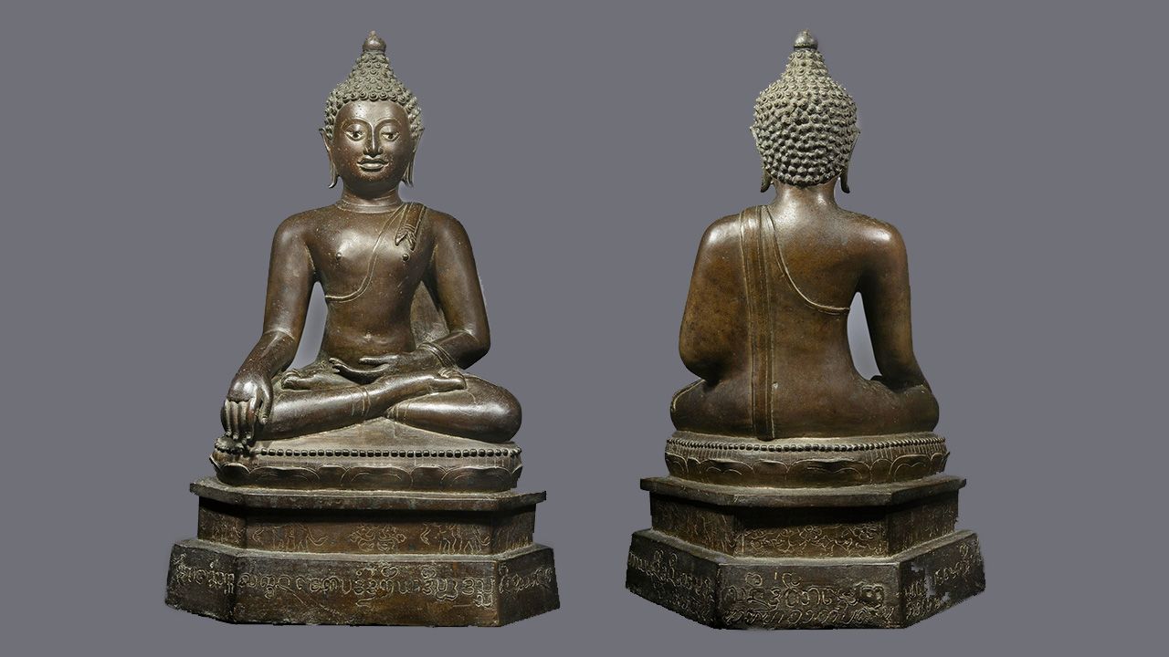 พระพุทธรูป ยุคเชียงแสน สิงห์ 1 หน้าตัก 9 นิ้ว ของ อิทธิ ชวลิตธำรง