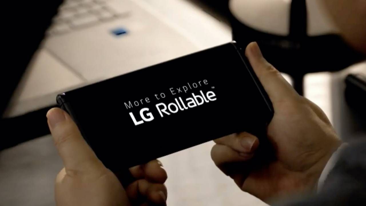 LG Rollable ม้วนเสื่อตั้งแต่ยังไม่ได้ขาย