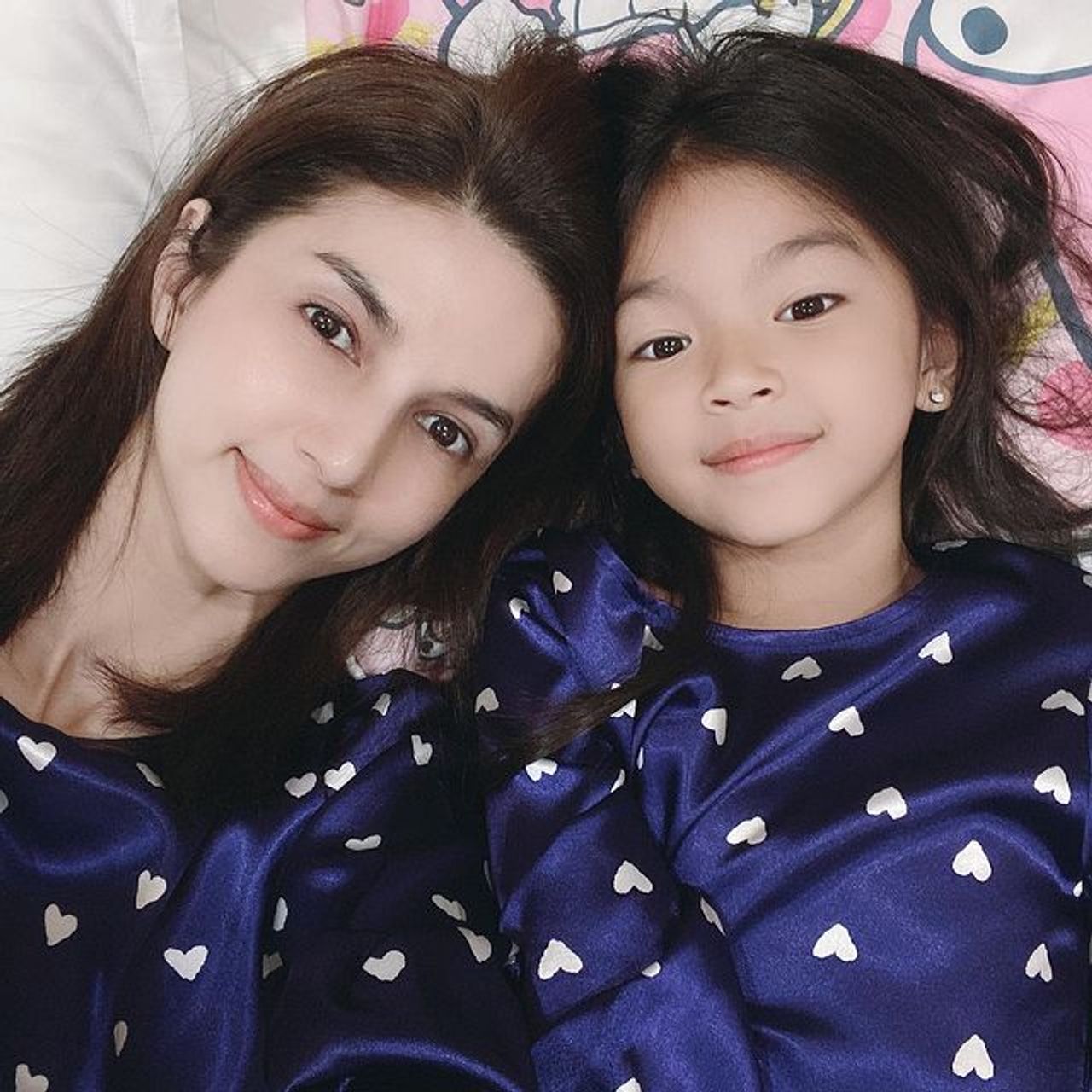 แม่โบว์-น้องมะลิ ขอบคุณภาพจากไอจี @vanda29