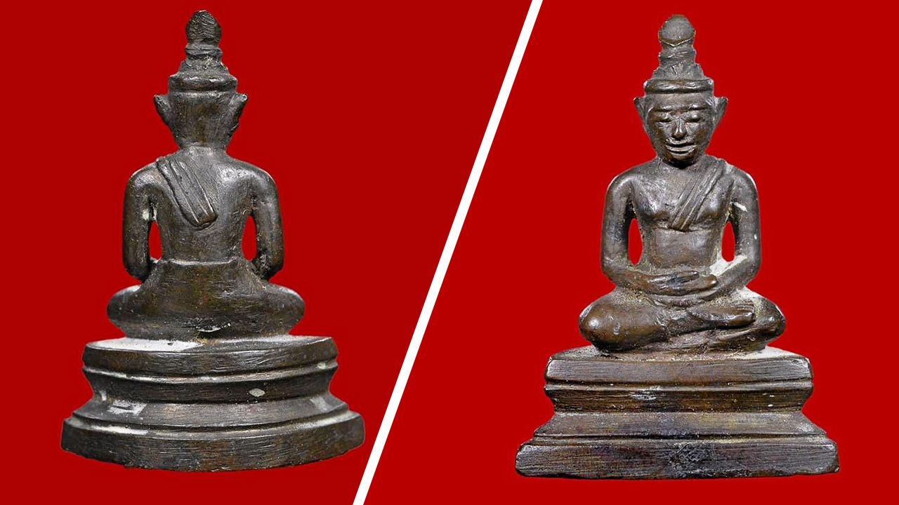 พระฤๅษี เนื้อสำริด ท่านเจ้ามา วัดจักรวรรดิ์ฯ ของ อิทธิ ชวลิตธำรง.