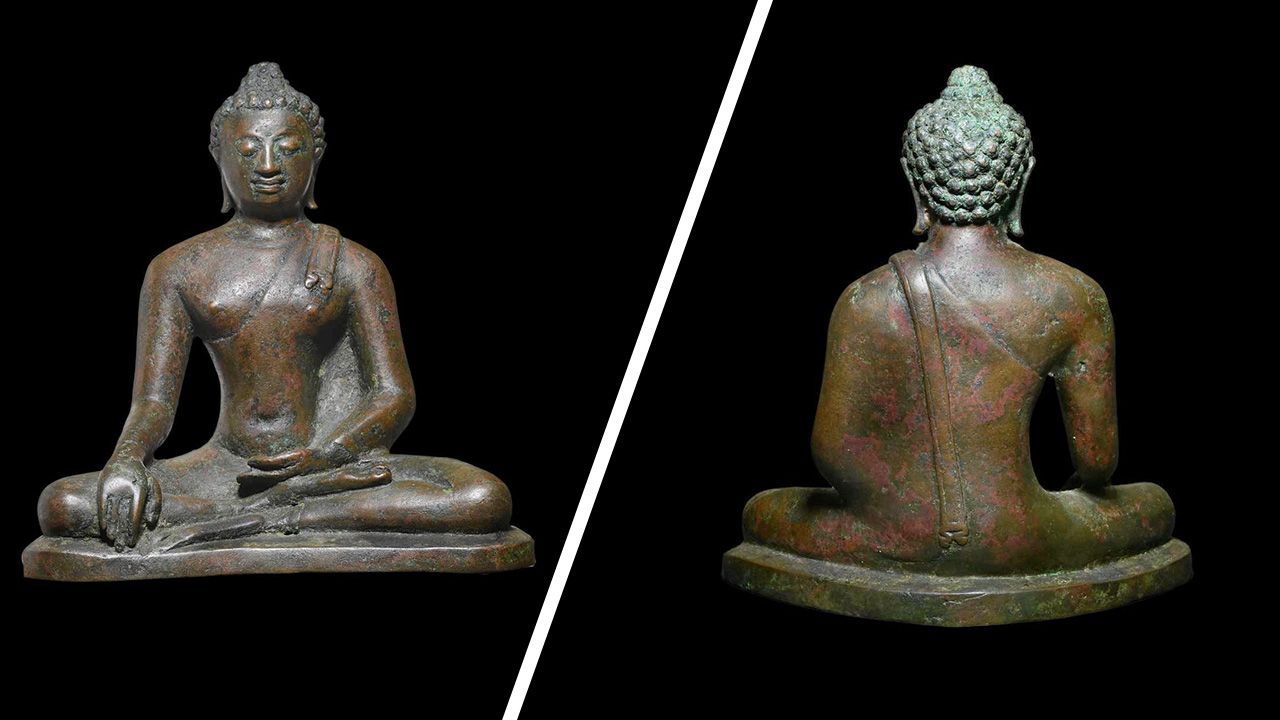 พระพุทธรูป เชียงแสน สิงห์ ๑ หน้าอินเดีย ยุคต้น หน้าตัก ๘” ของ อมรศักดิ์ พงศ์พศุตม์.