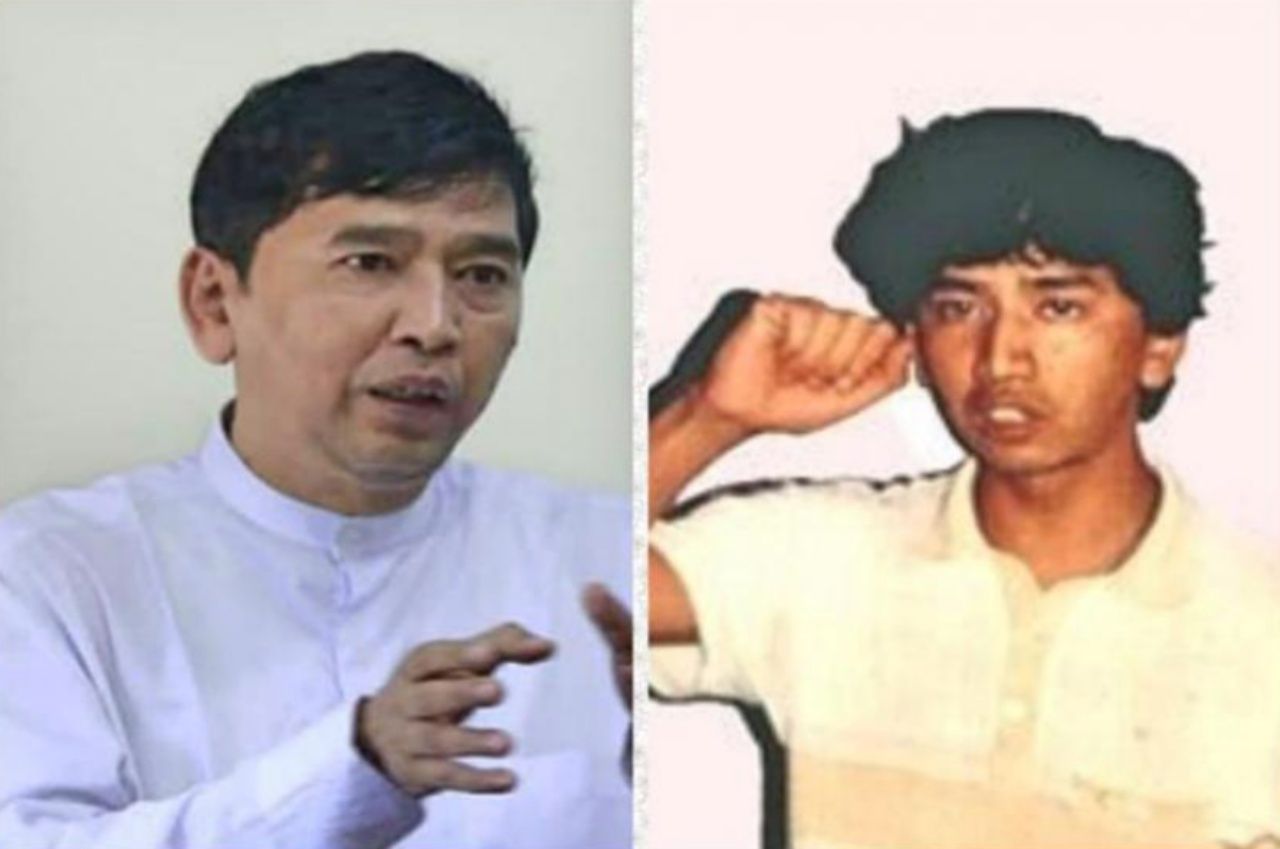 Min Ko Naing หนึ่งในแกนนำประท้วงต่อต้านรัฐบาลทหารเผด็จการเมื่อปีค.ศ.1988 (Crภาพ myanmar-now)