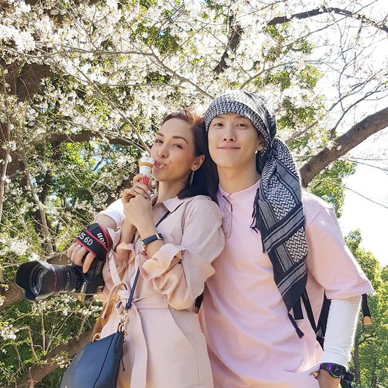 เต้ย-ซาร่า ขอบคุณภาพจากไอจี @toeytano