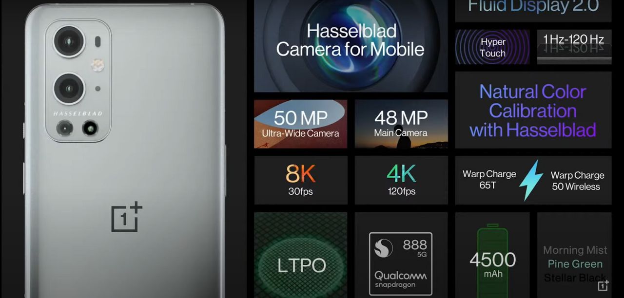 สเปก OnePlus 9 Pro 