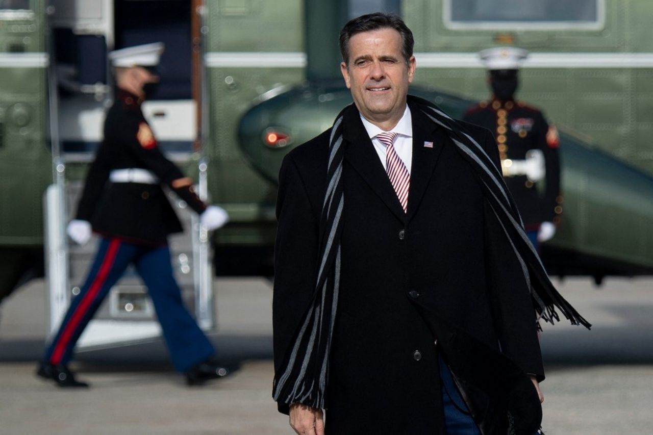 จอห์น แรตคลิฟฟ์ อดีตผอ.สำนักงานข่าวกรองแห่งชาติของสหรัฐฯ สมัยรัฐบาลอดีตประธานาธิบดีโดนัลด์ ทรัมป์