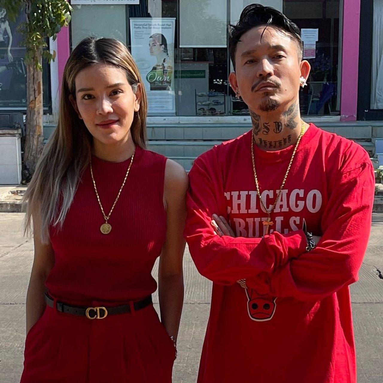 เดย์-น้ำหวาน ขอบคุณภาพจากไอจี @sdthaitay