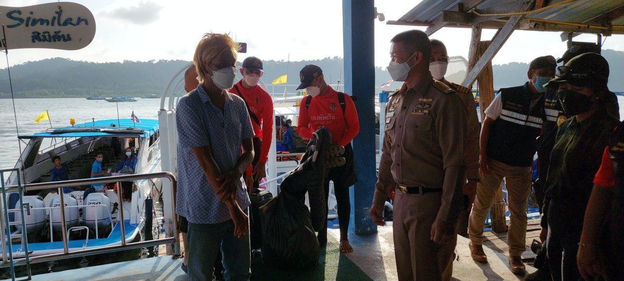 18 วัน พายมาได้ 80 กิโลเมตร จนท.บอกว่าโชคดีที่ชาวประมงมาเจอก่อน  