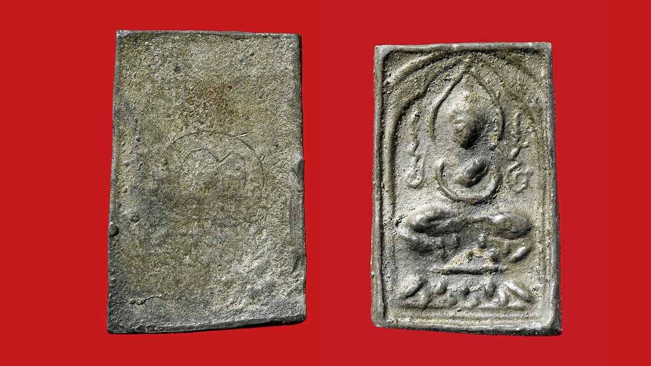 เหรียญหล่อพระพุทธ พิมพ์ข้างอุ เนื้อตะกั่ว หลวงปู่ศุข วัดปากคลองมะขามเฒ่า ของจตุโชค สัยยะนิฐี.