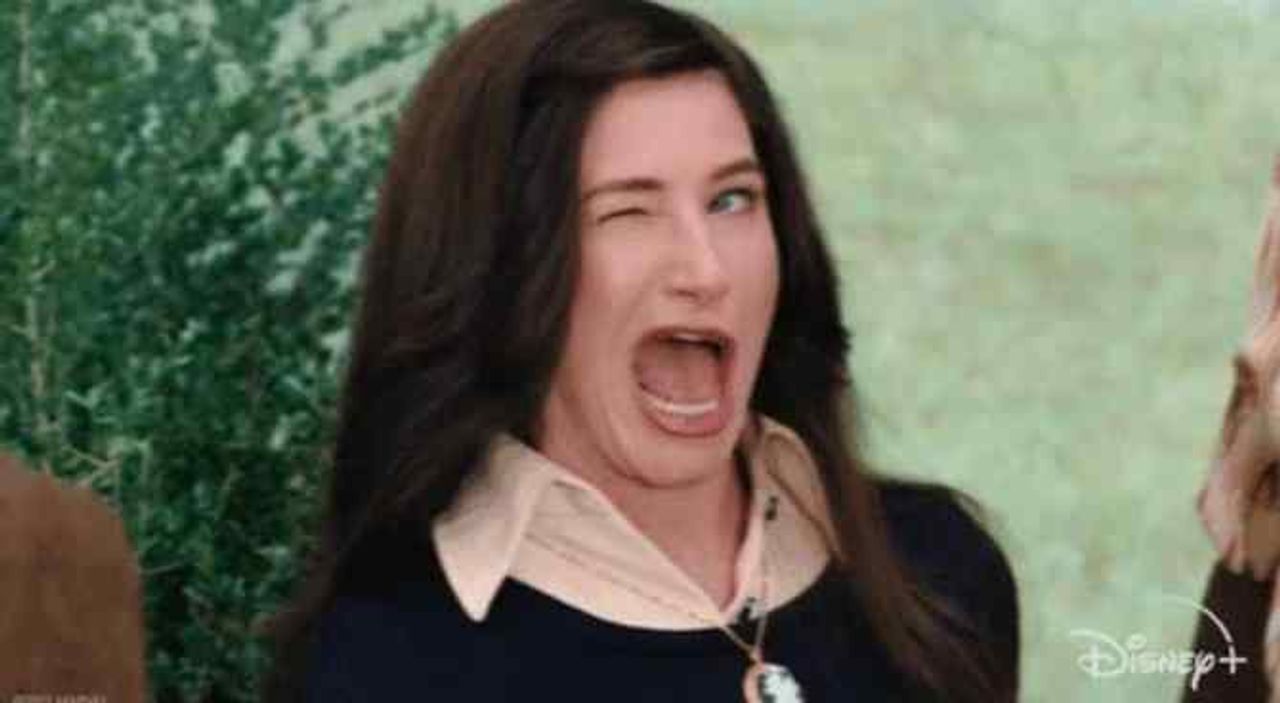 “Kathryn Hahn Winking” by Disney+