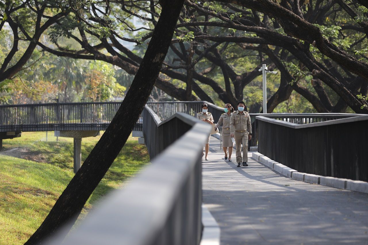 สวนเบญจกิตติ สวนสาธารณะขนาดใหญ่ใจกลางกรุงเทพฯ 