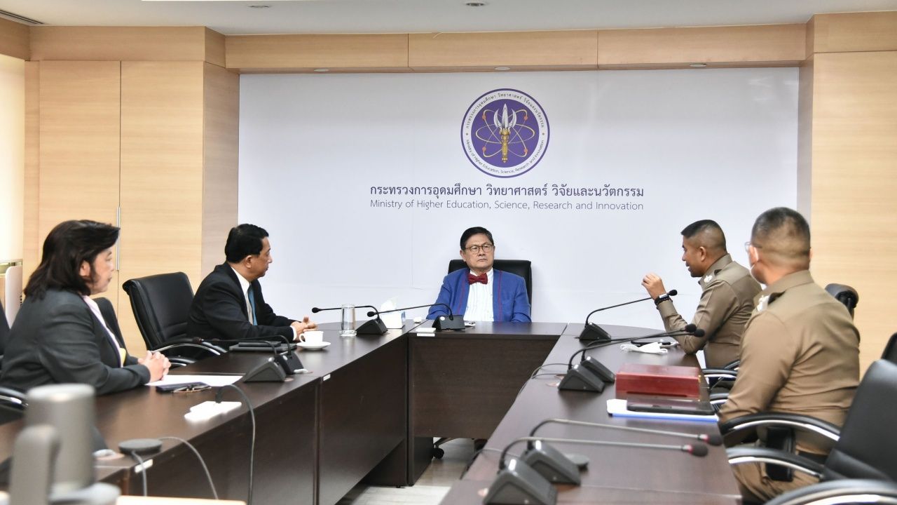 รมว.อว. ปลื้ม สมาร์ทเซฟตี้โซน ตร. ที่ วช.หนุน คว้ารางวัลสุดยอดตำรวจโลก
