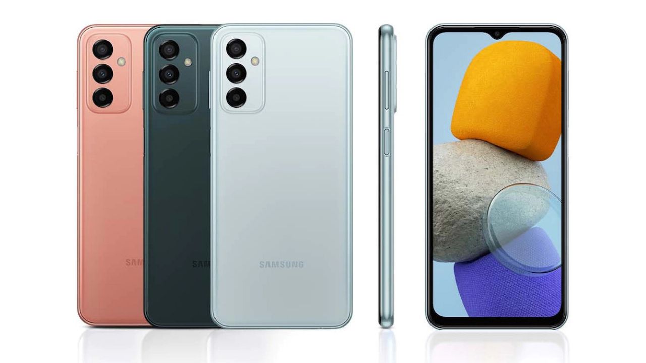 มือถือราคาไม่เกิน 10,000 ต้นปี 2022 : Samsung Galaxy M23