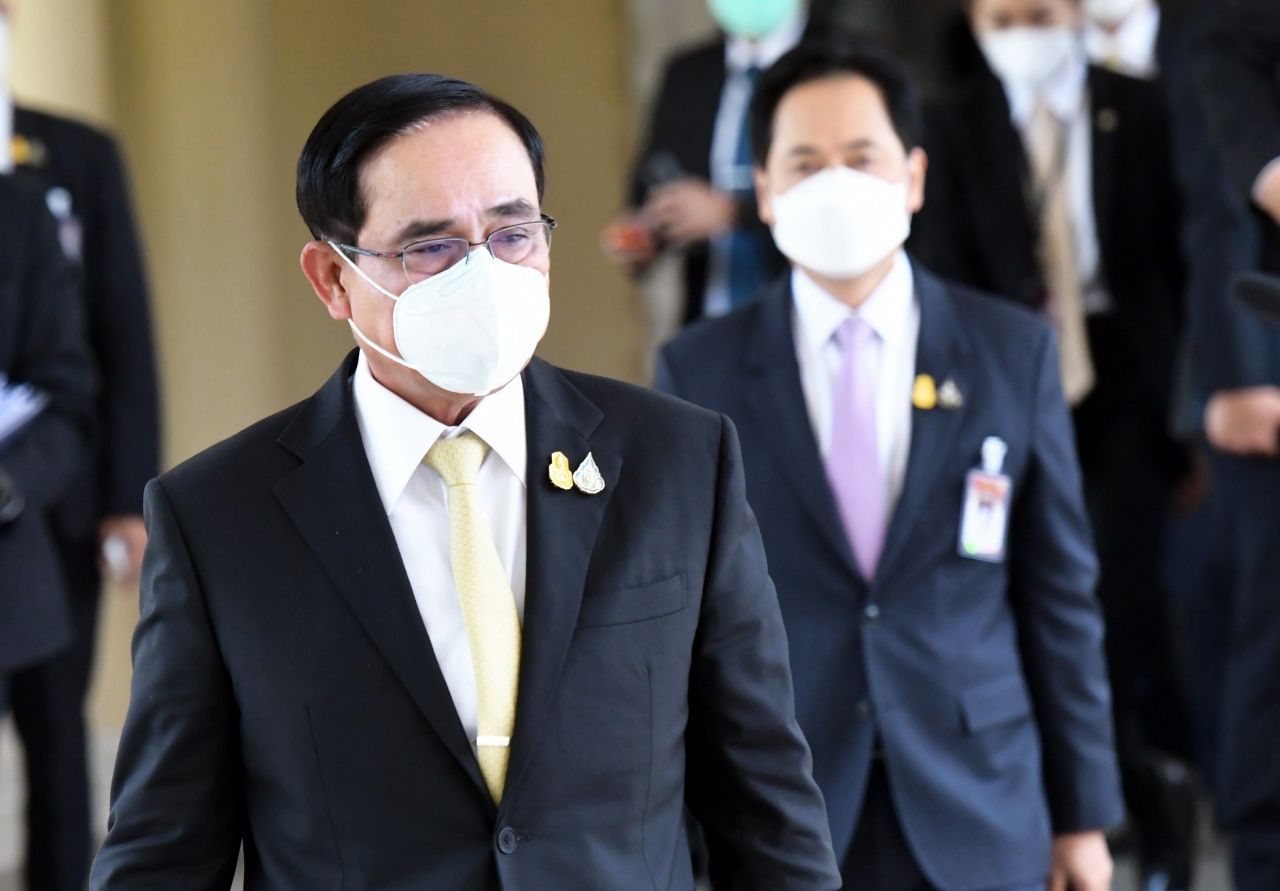 พล.อ.ประยุทธ์ จันทร์โอชา นายกรัฐมนตรีและรัฐมนตรีว่าการกระทรวงกลาโหม