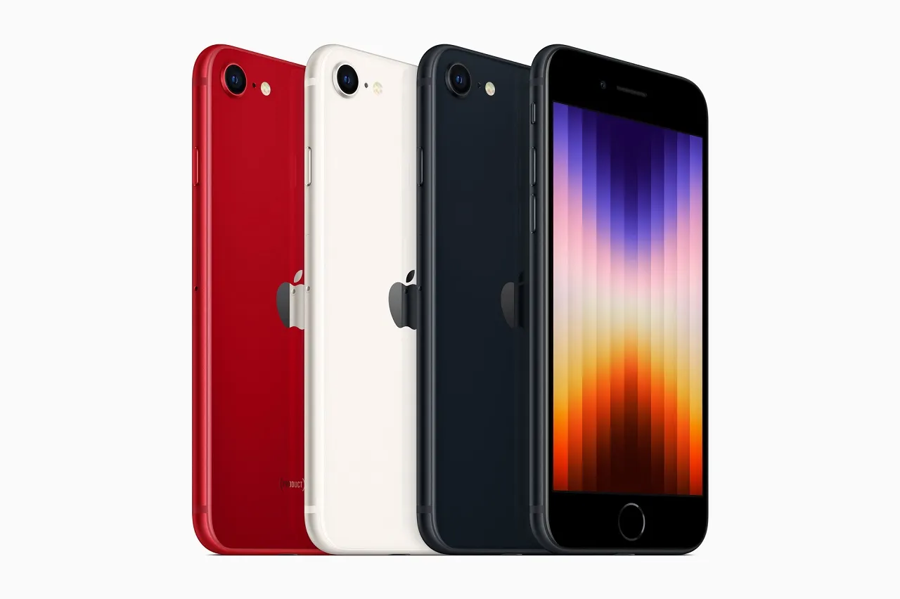 iPhone SE 2022 มาพร้อมหน่วยความจำ 3 ขนาด 3 ราคา และมีให้เลือก 3 สี คือ ขาว, ดำ และแดง
