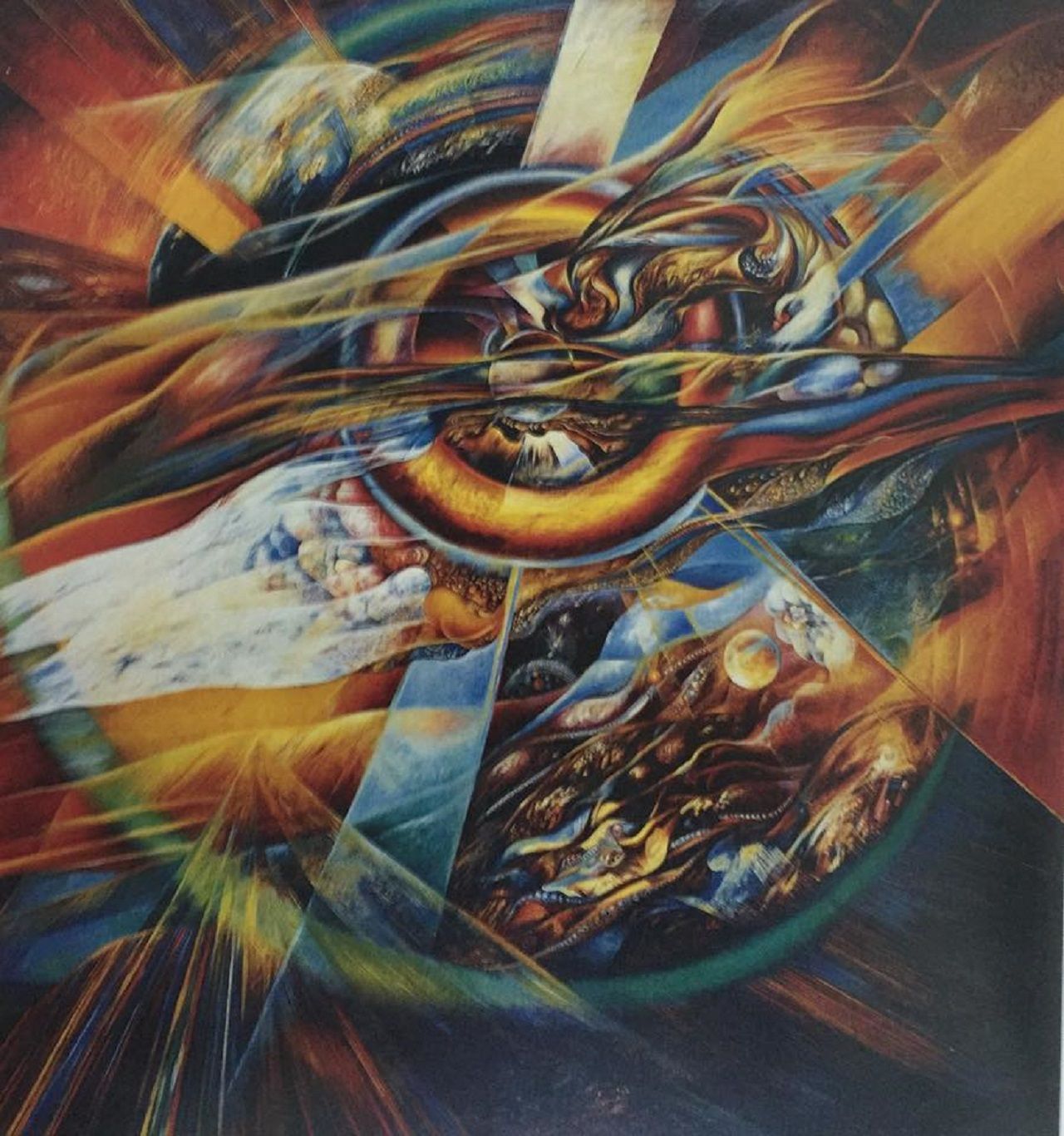 ภาพบทเพลงแห่งจักรวาล เป็นหนึ่งในบรรดางานชิ้นเอกที่สร้างชื่อเสียงให้กับประเทือง เอมเจริญ