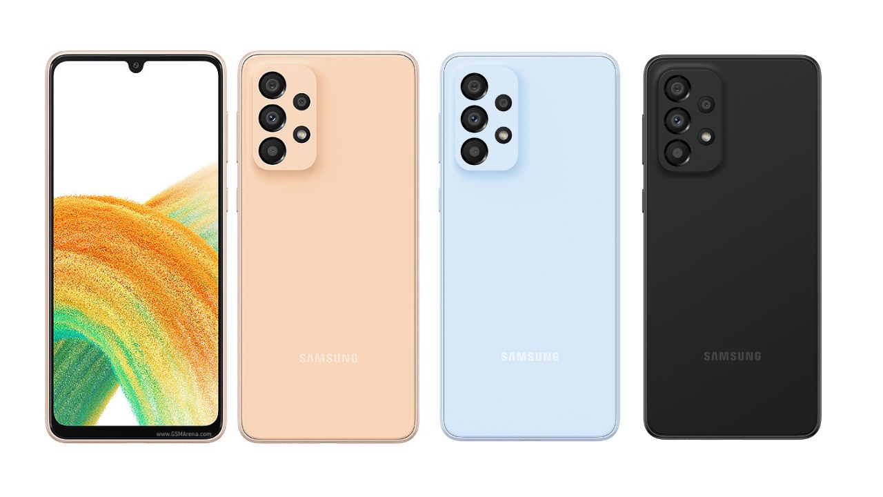 มือถือ 5G ราคาไม่เกิน 15,000 บาท : Samsung Galaxy A33 5G