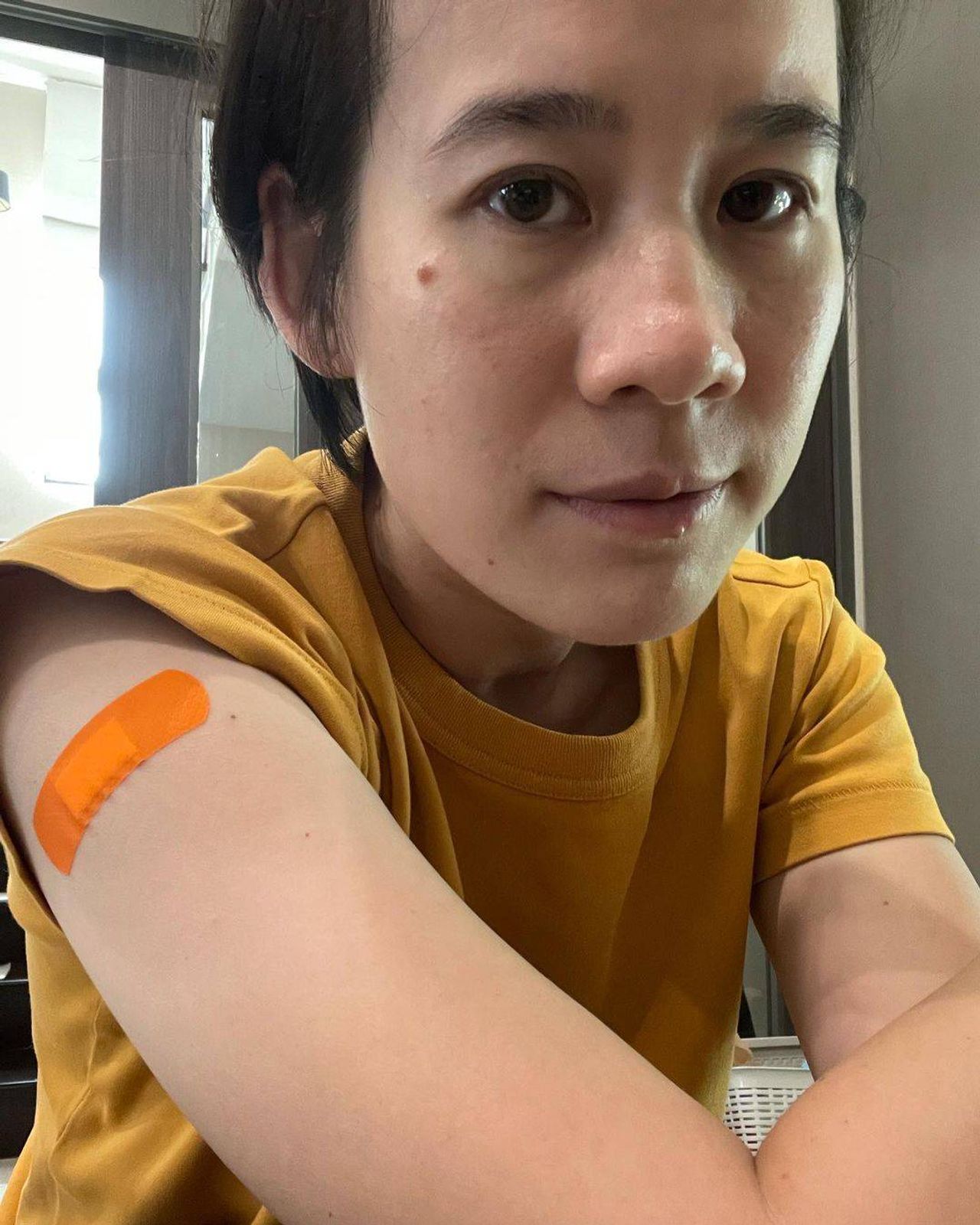 บุ้ง สะธี ใบหยก ขอบคุณภาพจากไอจี @bungbaiyoke