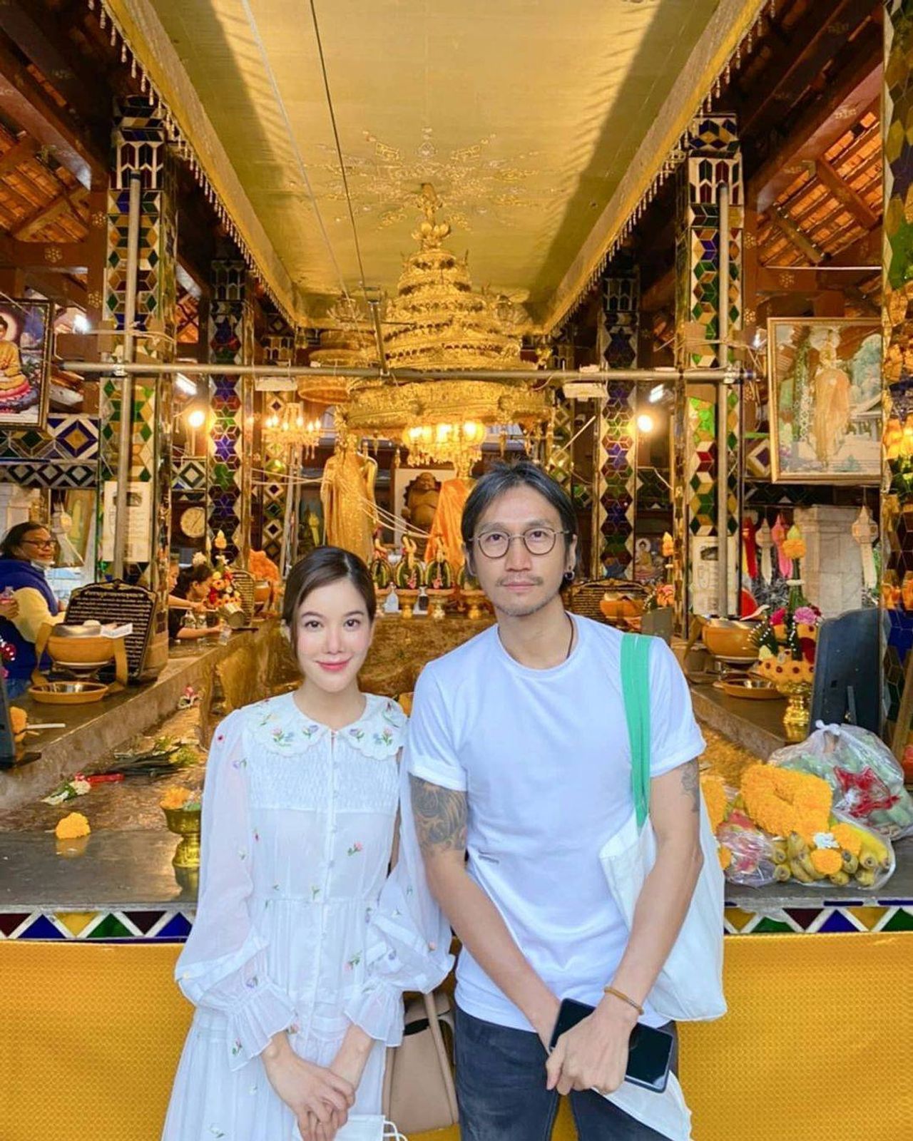 ก้อย-ตูน ขอบคุณภาพจากไอจี @rachwinwong