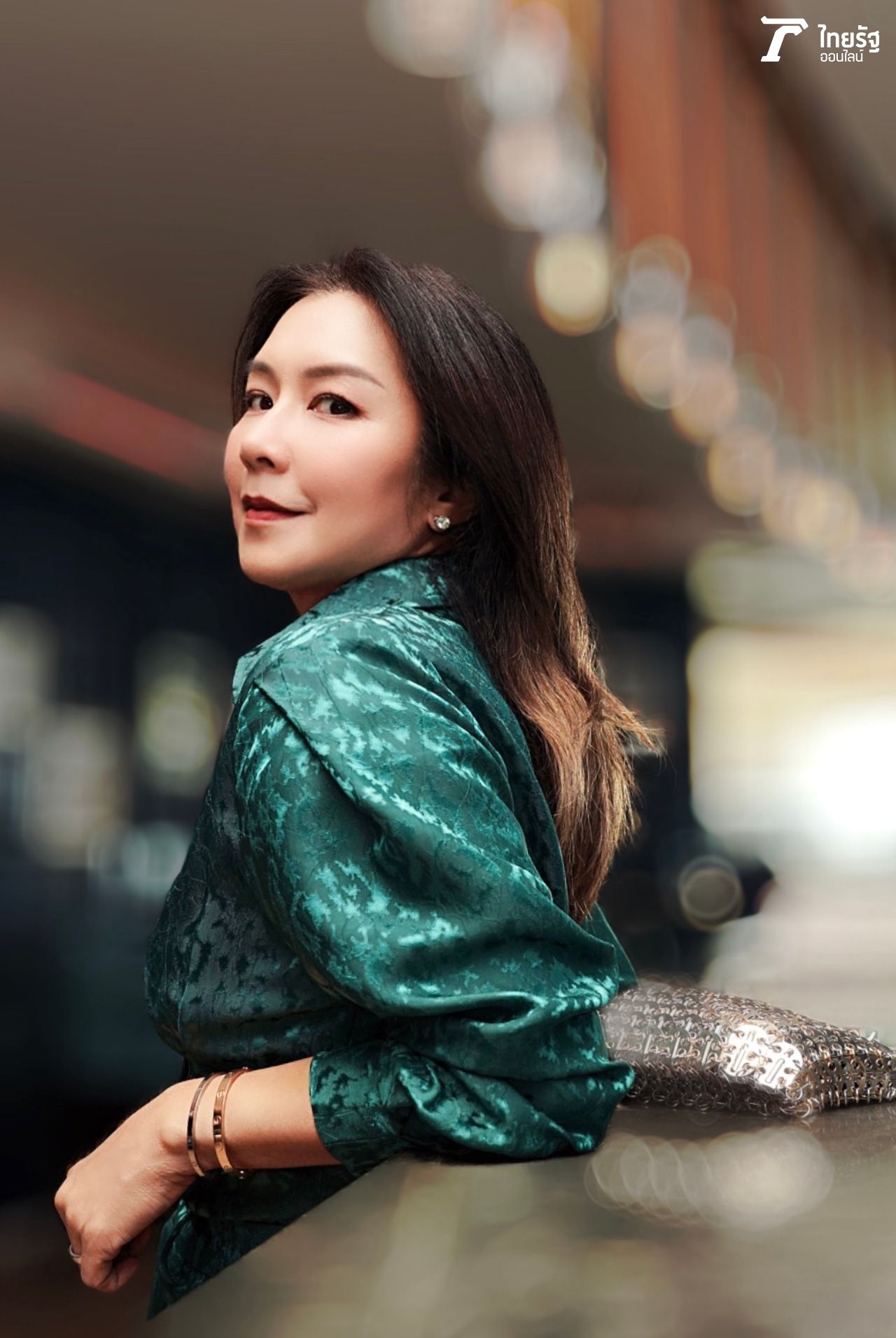 แพม ภาณุมาศ คุณแม่คนเก่ง กับภารกิจสร้างสมดุลความสุขในบ้านจิราธิวัฒน์ (ภาพ : ชุติมน เมืองสุวรรณ)