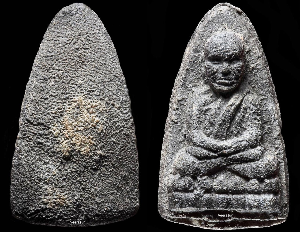 พระหลวงปู่ทวด เนื้อว่าน พิมพ์กรรมการใหญ่ A พ.ศ.๒๔๙๗ ของวีรสันต์ ประโยชน์อมรกุล.