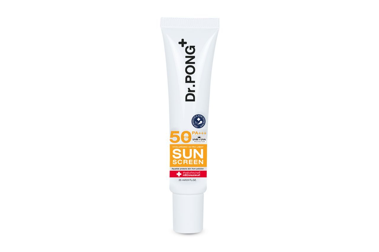 ครีมกันแดดทาหน้า Dr.Pong SPF50 PA+++