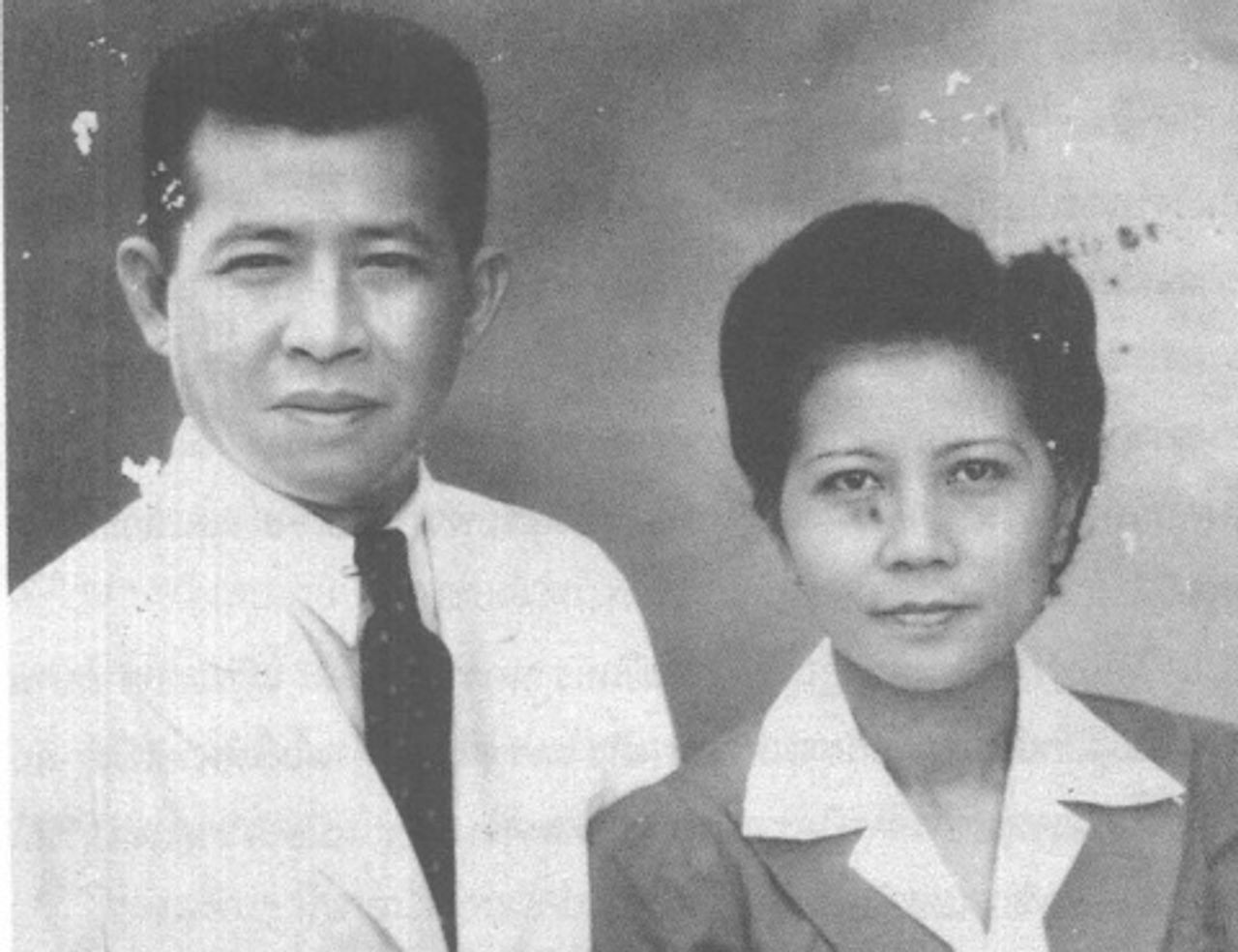 ภาพนายปรีดี พนมยงค์และท่านผู้หญิงพูนศุข พนมยงค์