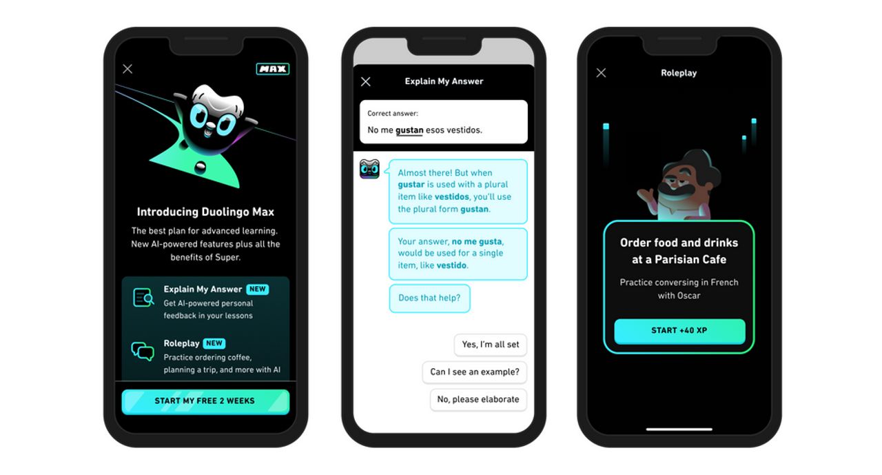ฟีเจอร์ใหม่ Duolingo Max
