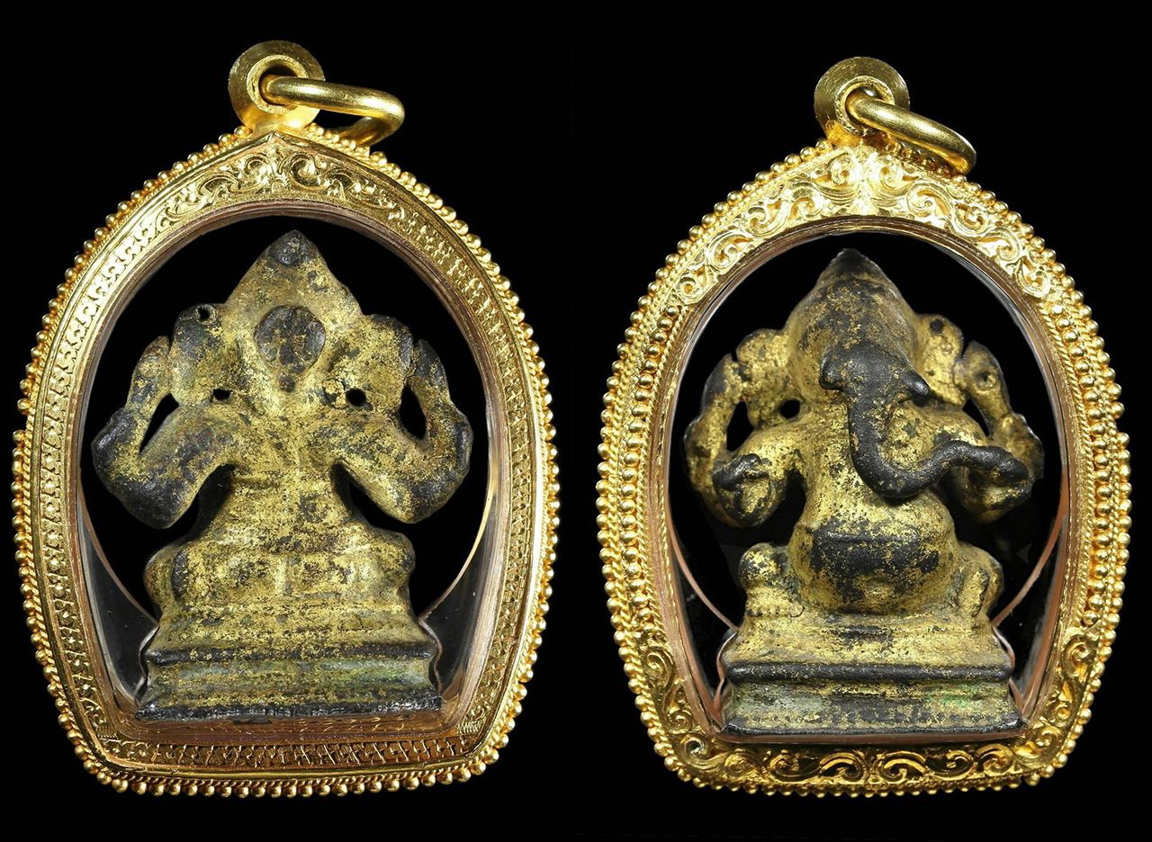 พระพิฆเณศวร์อินเดีย สมัยโจฬะ ของฐิติพัฒน์ วัฒนสุข.