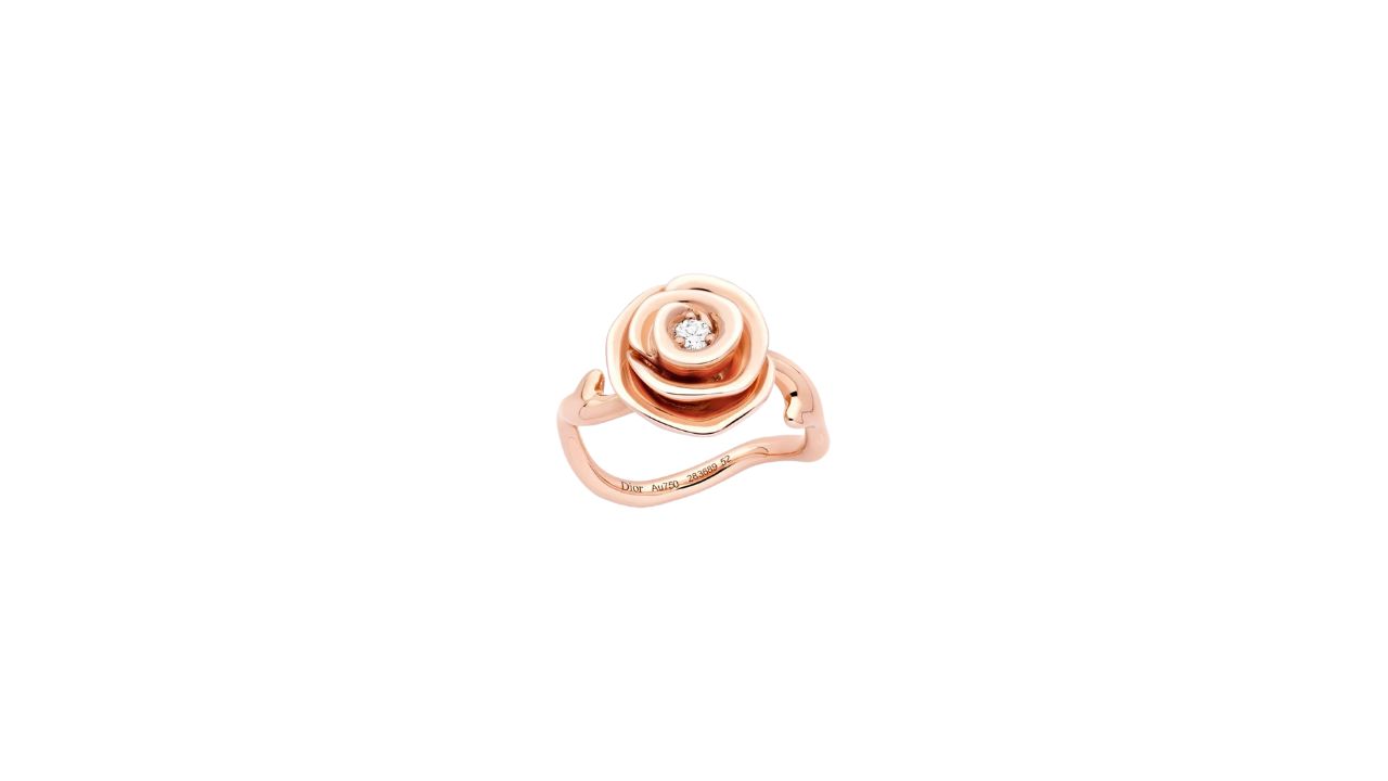 แหวนแต่งงาน Dior Large Rose Dior Couture Ring