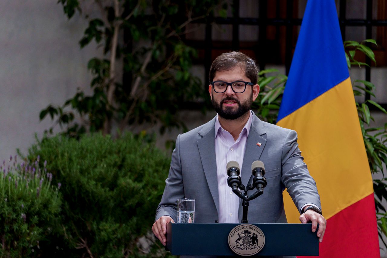 กาบริเอล โบริช (Gabriel Boric) ประธานาธิบดี ประเทศชิลี อายุ 37 ปี  