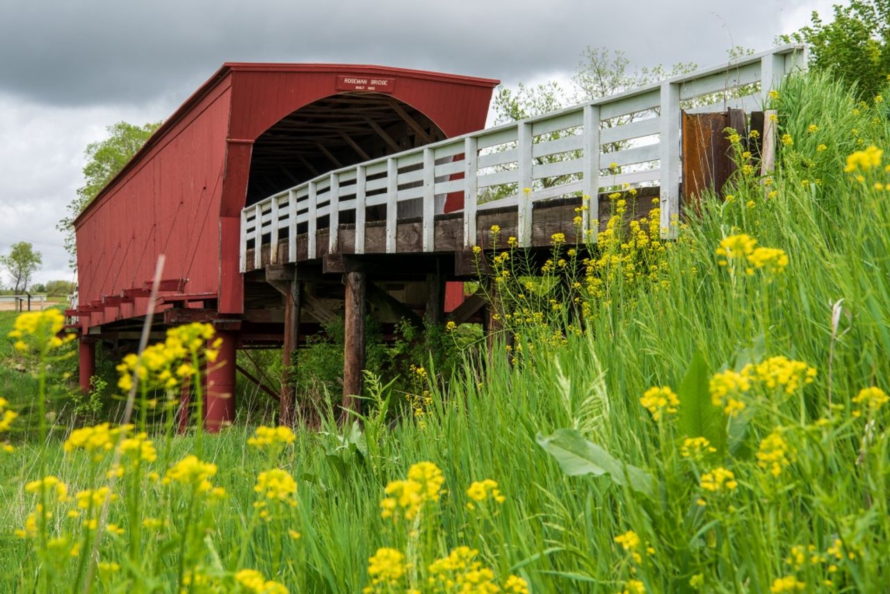 สะพาน Roseman ในรัฐ Iowa 