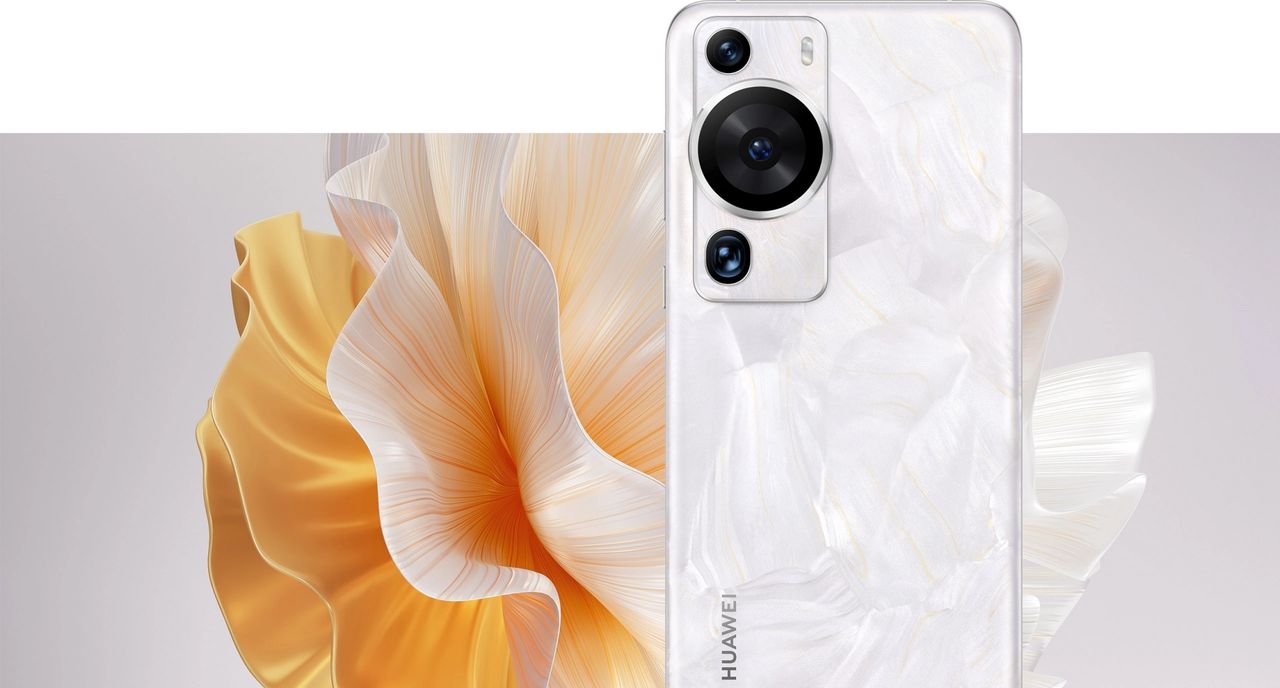 Huawei P60 Pro สีขาวไข่มุก Rococo Pearl