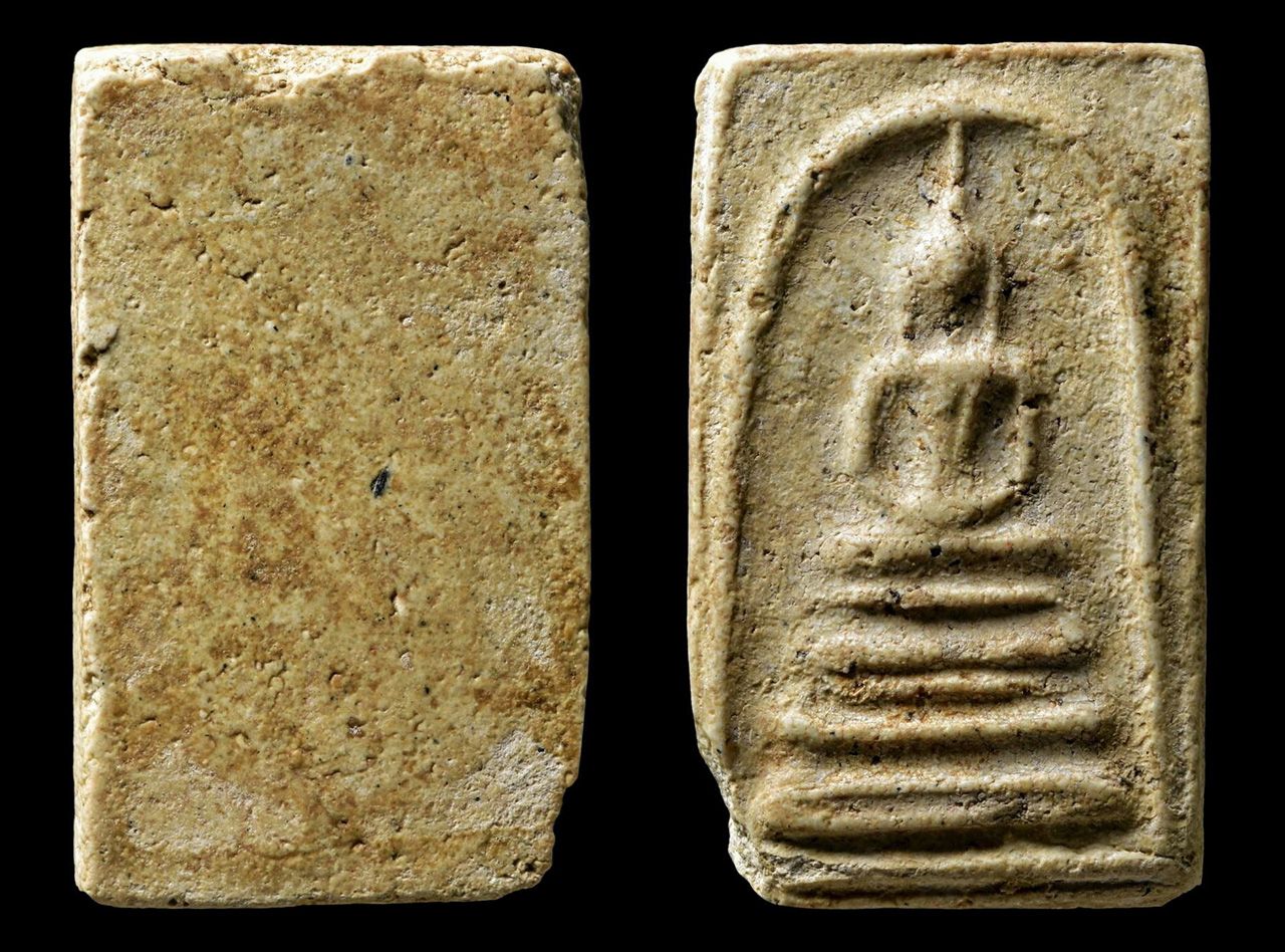 พระสมเด็จบางขุนพรหม พิมพ์ฐานแซม วัดใหม่อมตรส ของวีระชัย ไชยเจริญ.