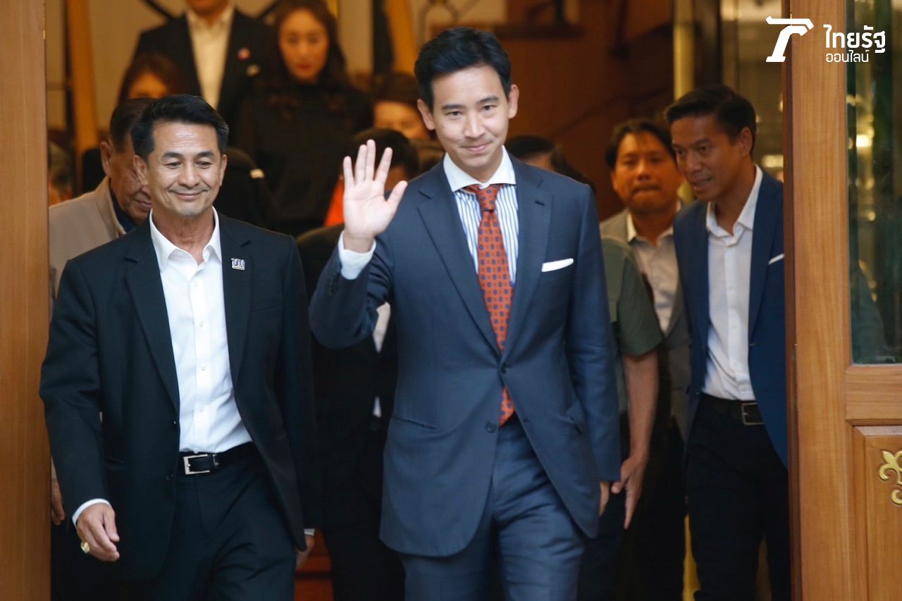 พิธา ลิ้มเจริญรัตน์ หัวหน้าพรรคก้าวไกล ตัวอย่างของผู้ชายสุขุม ที่เห็นภาพชัดเจนในตอนนี้