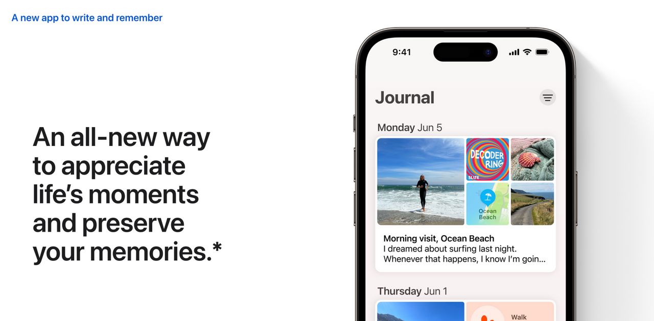 ฟีเจอร์ Journal