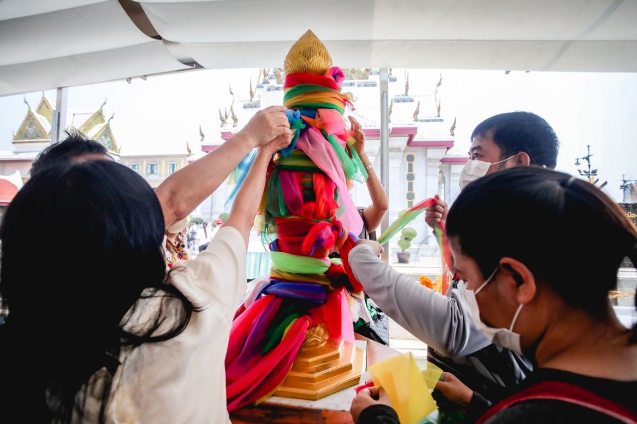 องค์หลักเมือง จำลอง