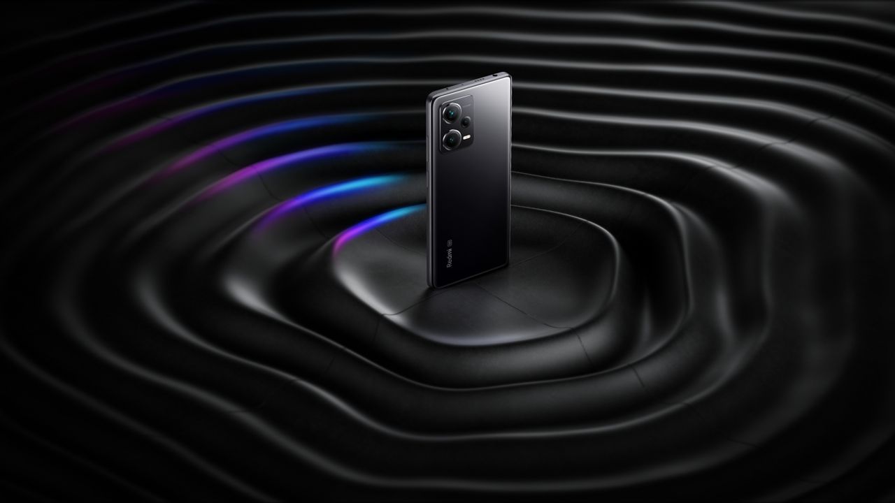 Redmi Note 12 Pro+ 5G สีดำ Midnight Black