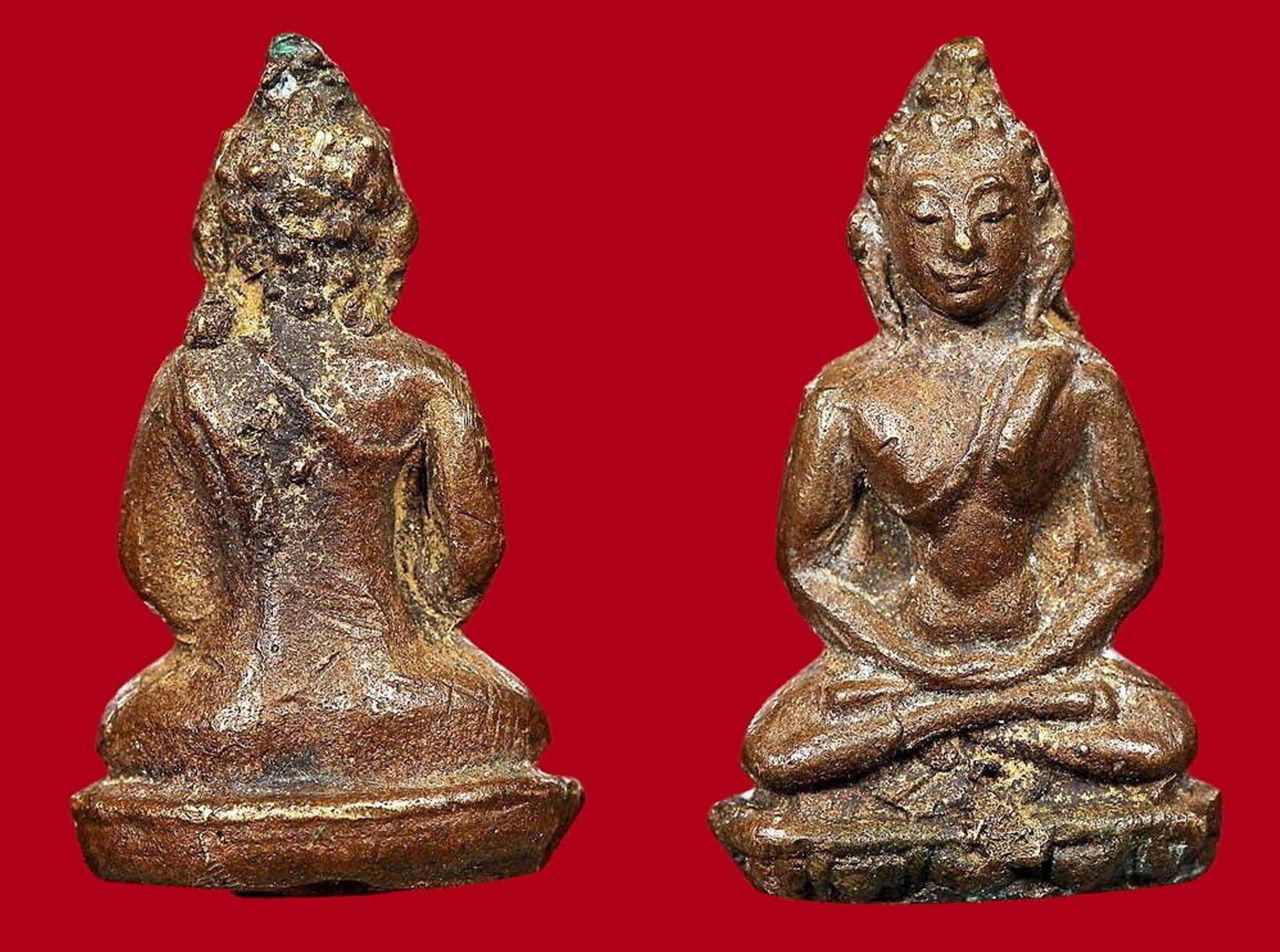 พระชัยวัฒน์ พิมพ์ชะลูด หลวงปู่บุญ วัดกลางบางแก้ว ของอ้วน นครปฐม.