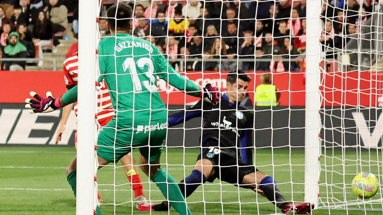 ไม่ให้โอกาสแก้ตัว "แอตฯ มาดริด" ยิงทดเจ็บบุกเชือด "คิโรนา" 1-0 ตามมาดริด 8 แต้ม "ลาลีกา"