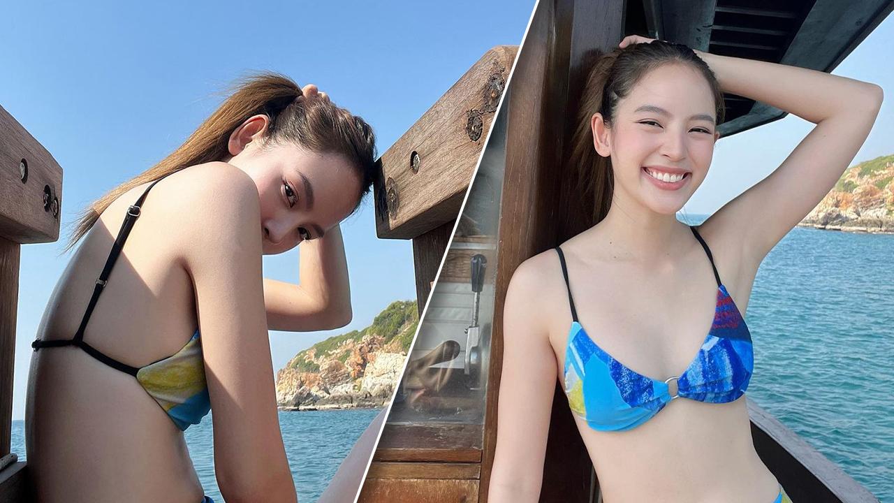 ณิชา ณัฏฐณิชา ชวนไปดูปลาที่ทะเล เผยความแซ่บในชุดว่ายน้ำทูพีซ