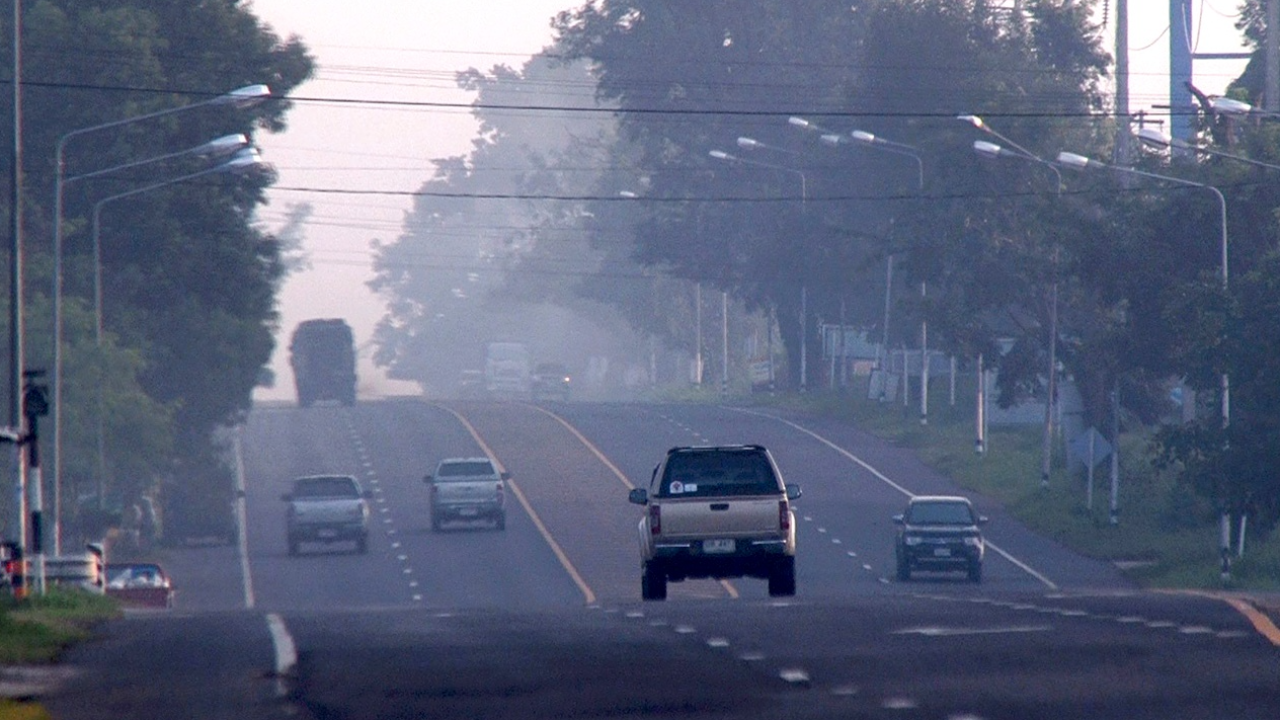 สภาพอากาศวันนี้ เหนือจมฝุ่น กลาง-ตอ.เย็นลงเล็กน้อย ใต้มีฝนบางแห่ง