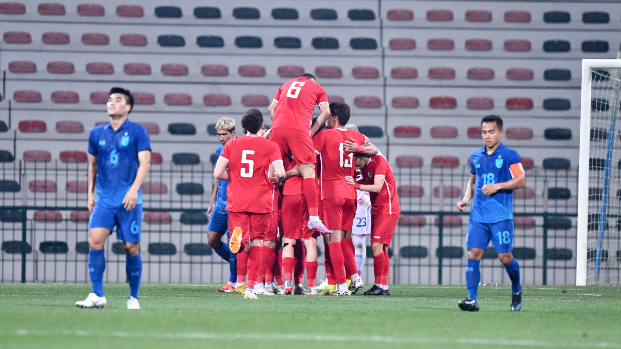 อันดับโลก "ทีมชาติไทย" ร่วง หลังแพ้ "ซีเรีย" 1-3 เกมแรก "ฟีฟ่า เดย์" เดือนมีนาคม